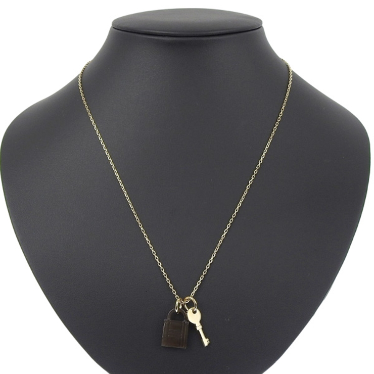 Hermes padlock necklace clearance