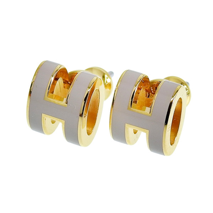 新しいエルメス HERMES エルメス ゴールド[品番：SESB0021486 ピアス H POP MINI アクセサリー