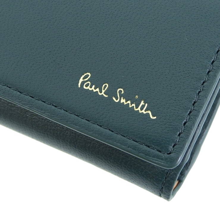 超可爱 ポールスミス 小物 メンズ アウトレット 4連 キーケース 鍵入れ レザー ブラック Bps2 Psmk0136 Paul Smith Fucoa Cl