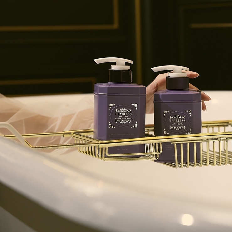 teablessパフュームボディソープ セージアンバーパープルティー | Teabless | 詳細画像3 