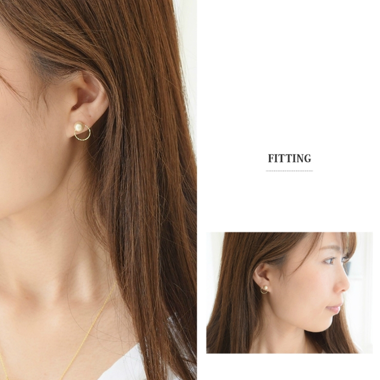 メール便コーディネートセットコットンパールネックレス6mm8mmまるキラキラピアス樹脂ノンホールピアスハンドメイド手作りアクセサリーレディースゴールドシルバー丸シンプルカジュアルファッション大人可愛いおしゃれ