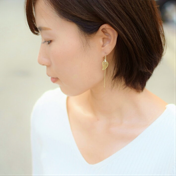 ゴールド | 18Kコーティング ニッケルフリー 透かし | SEMSアクセサリー