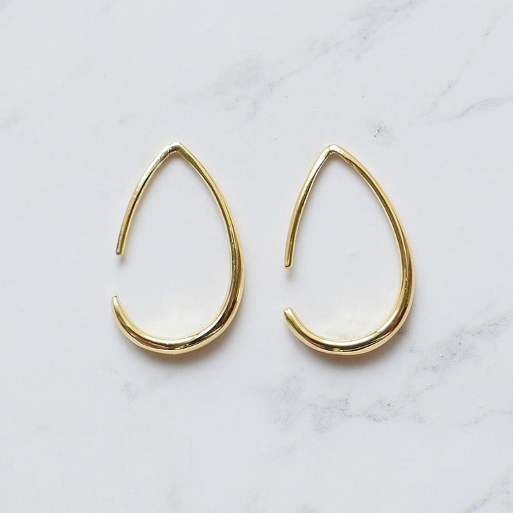 ゴールド | レディースピアス しずく ピアス | SEMSアクセサリー