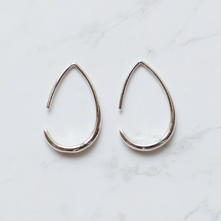 シルバー | レディースピアス しずく ピアス | SEMSアクセサリー