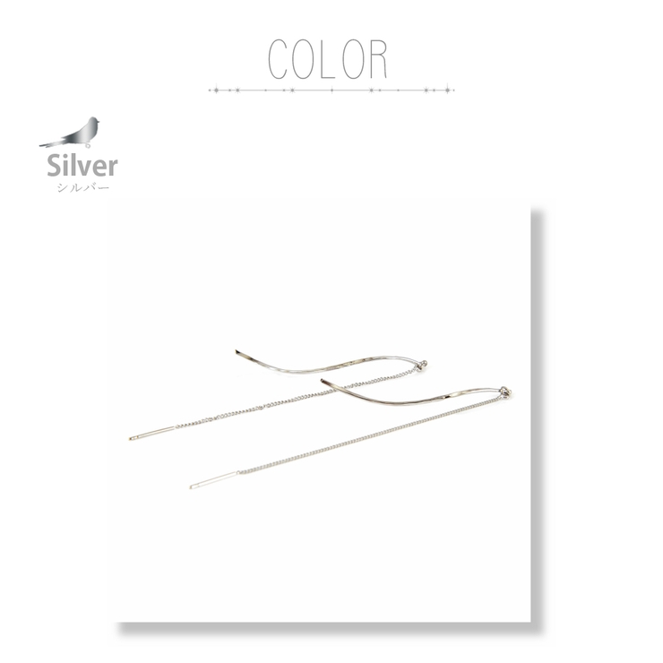 ひねり モチーフ アメリカンピアス | SEMSアクセサリー | 詳細画像5 