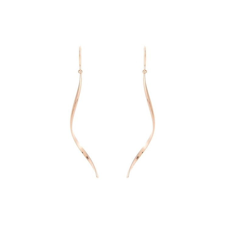 K14GF×メッキ | K14GF ウェーブピアス | Samantha Tiara