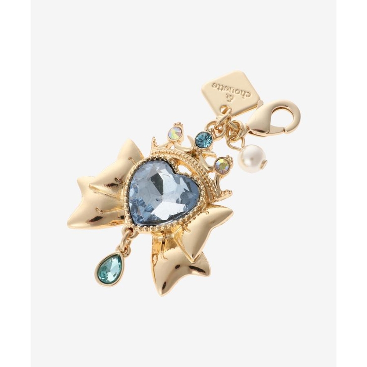 ブルー | 《推し事》ハートビジューファスナートップ | & chouette