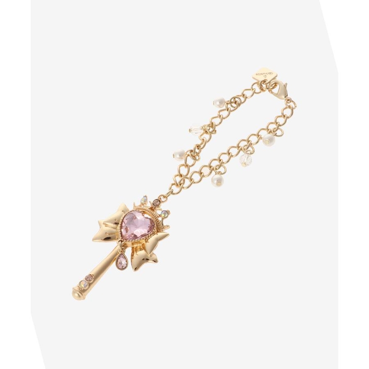 ピンク | 《推し事》ハートビジューバッグチャーム | & chouette