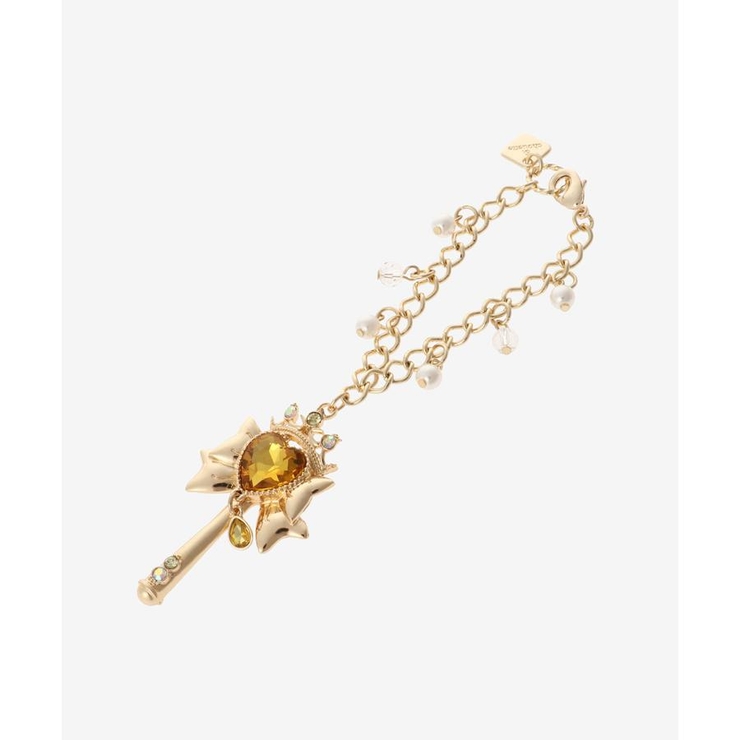 イエロー | 《推し事》ハートビジューバッグチャーム | & chouette