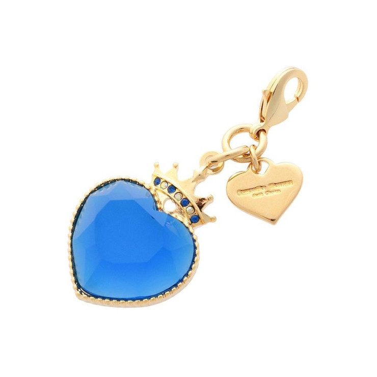 ブルー | プチカラーコレクション ハートティアラファスナーチャーム | Samantha Thavasa Petit Choice