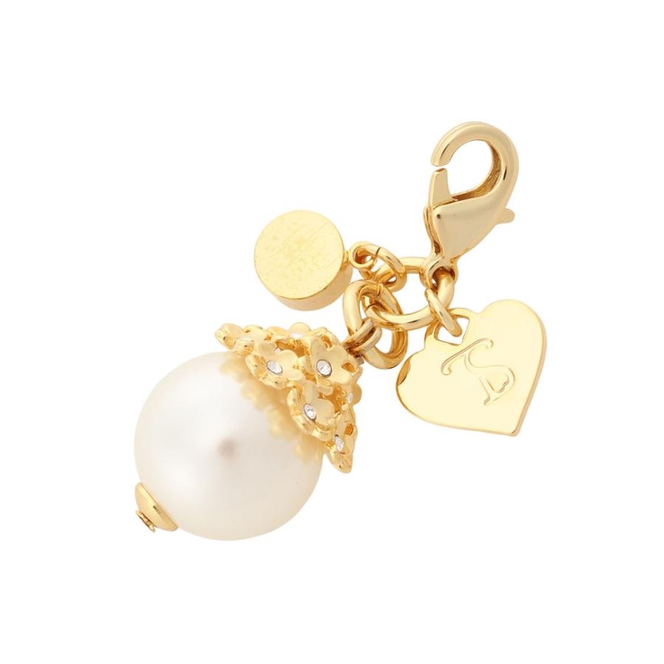 パールフラワーファスナーチャーム | Samantha Thavasa Petit Choice | 詳細画像1 