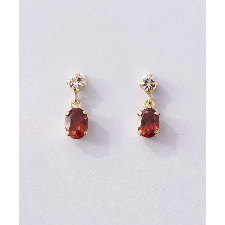 Samantha Tiara ガーネット ネックレス ピアス ブレスレットセット 