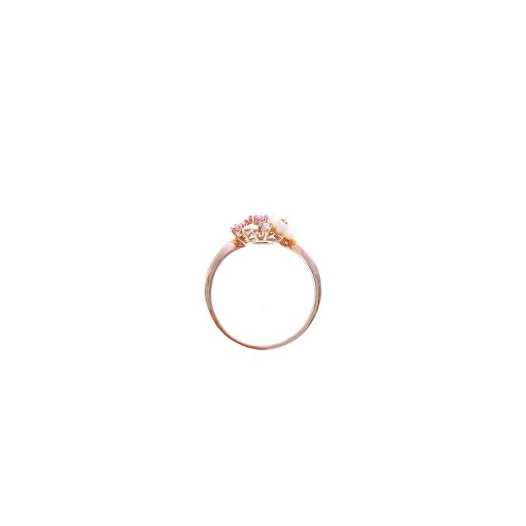 フラワーブーケリング[品番：STJW0003171]｜Samantha Jewelry