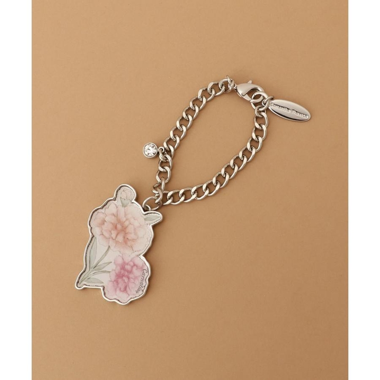 シルバー | Birth floweカーネーションチャーム（January） | Samantha Thavasa