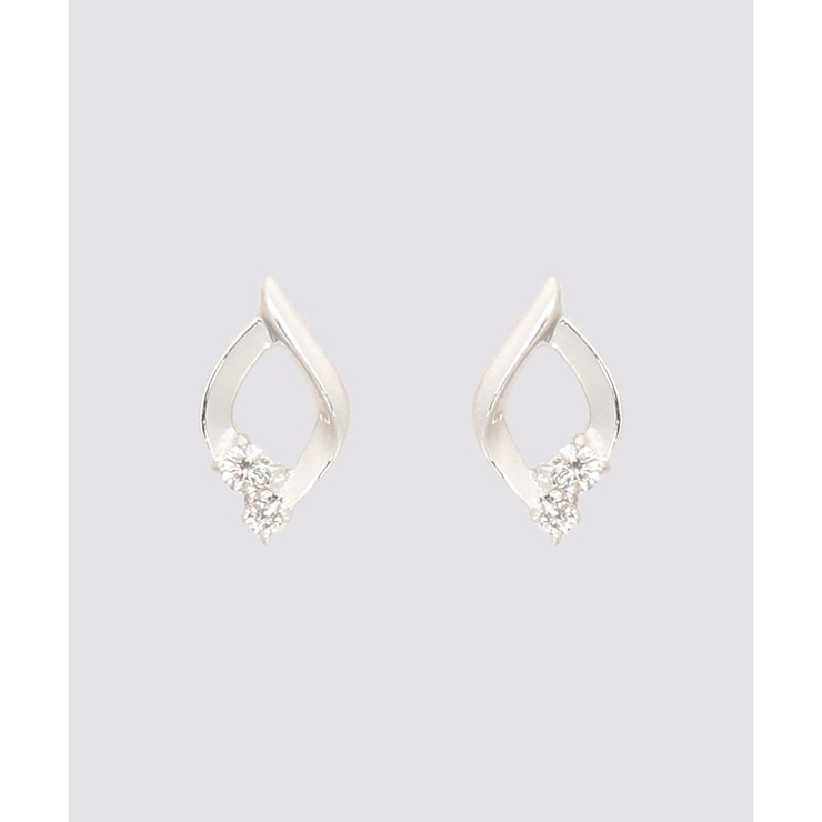 K10 WG ダイヤモンド ドロップピアス | Samantha Tiara | 詳細画像1 