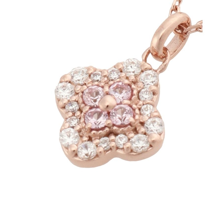 フラワーモチーフ ネックレス[品番：STJW0014999]｜Samantha