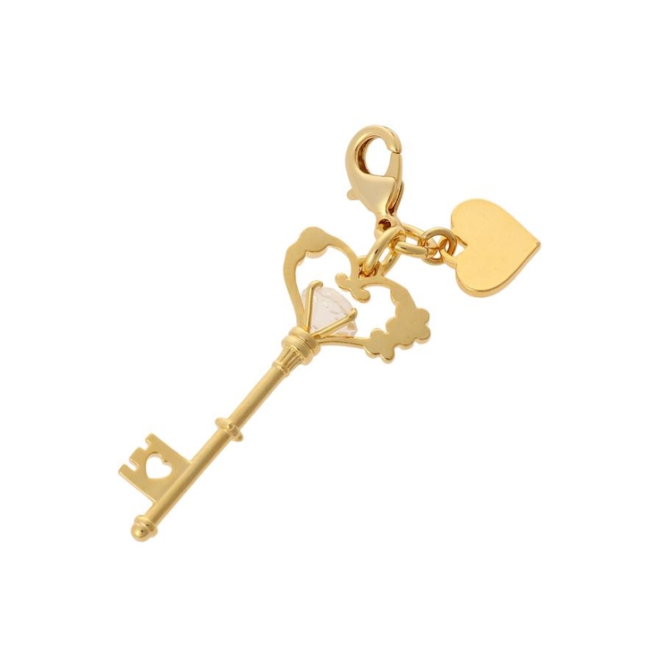 ダイヤハートファスナーチャーム | Samantha Thavasa Petit Choice | 詳細画像1 