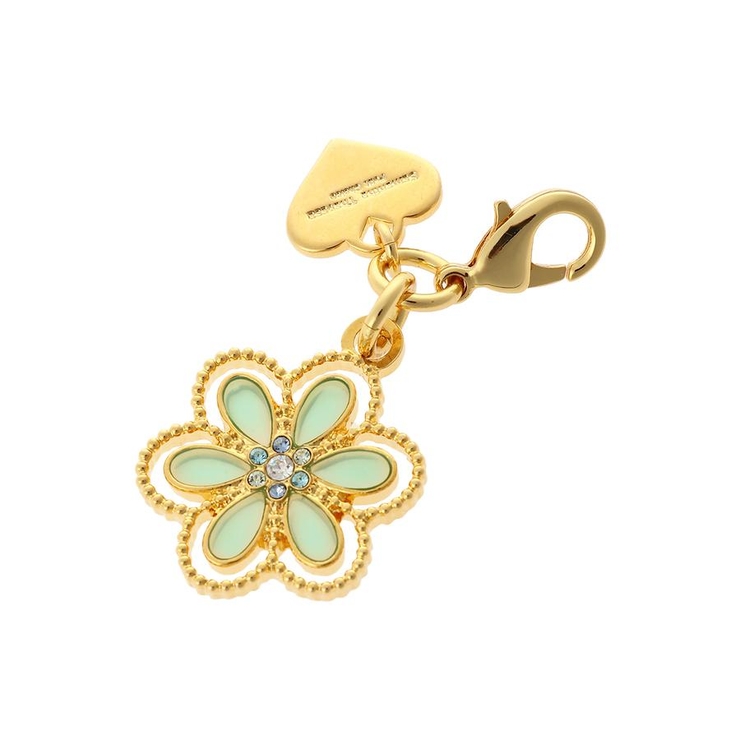 ミント | ドットフラワー ファスナーチャーム | Samantha Thavasa Petit Choice
