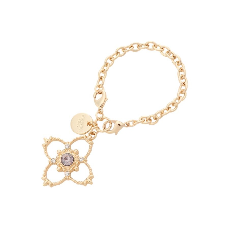 ラベンダー | ビジューフラワーバッグチャーム | SAMANTHAVEGA