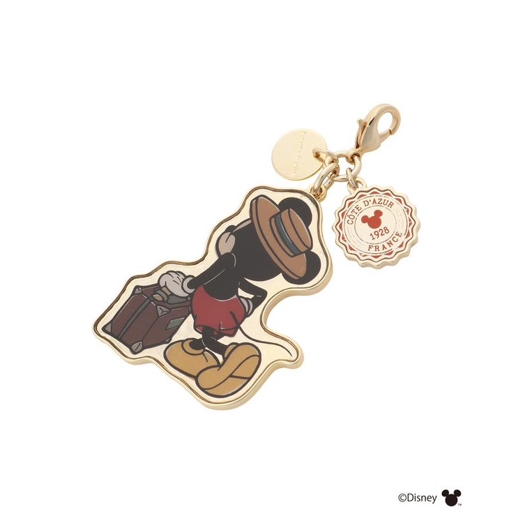 「ミッキー＆ミニー」TRAVELコレクション ファスナーチャーム（ミッキー） | Samantha Thavasa | 詳細画像1 