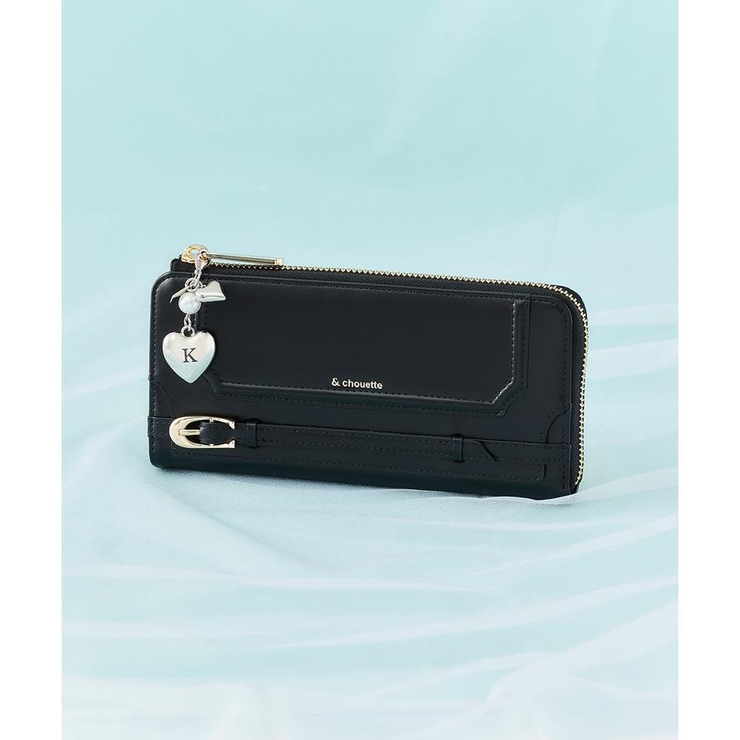 イニシャルハートファスナーチャーム K | & chouette | 詳細画像3 