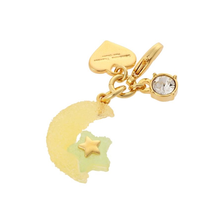 ゴールド | グミモチーフ ファスナーチャーム(月) | Samantha Thavasa Petit Choice