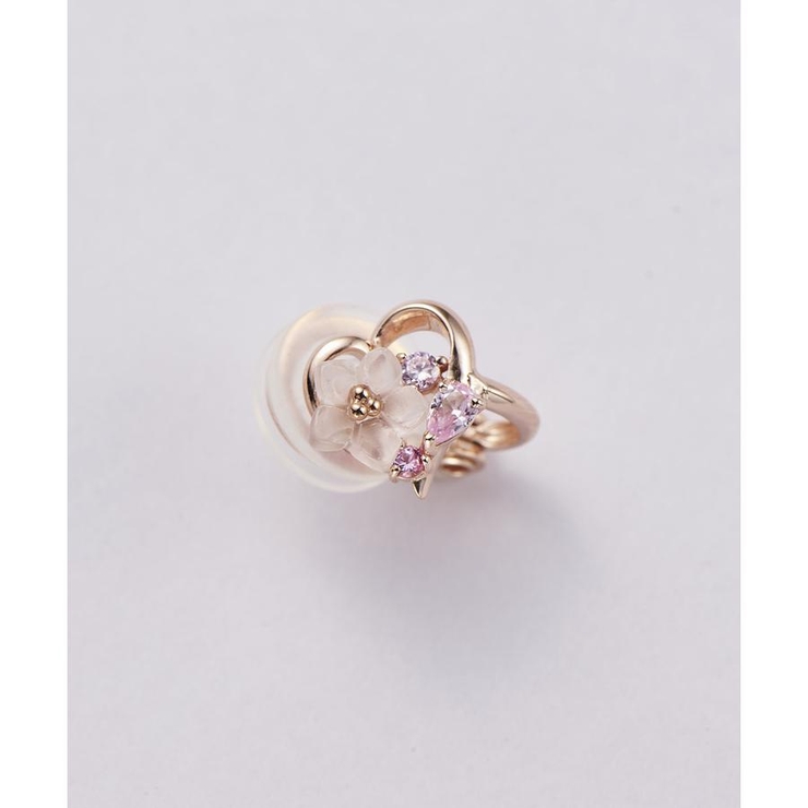 ハート フラワーブーケ イヤーカフ[品番：STJW0006523]｜Samantha Samantha tiara ハートフラワーブーケ