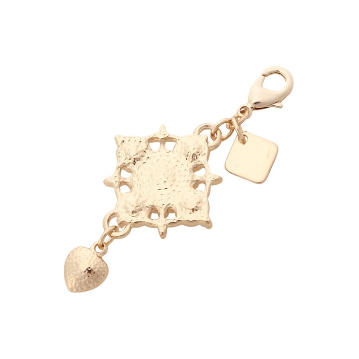 クリスタル スウィングハートファスナーチャーム | & chouette | 詳細画像4 