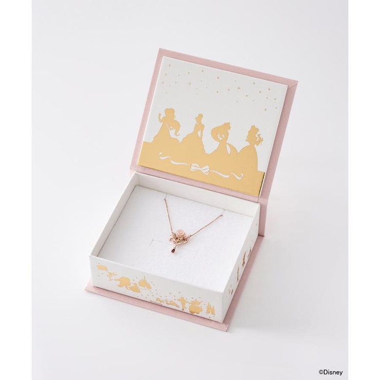 ディズニーコレクション「プリンセス」シリーズ ネックレス (ベル) | Samantha Tiara | 詳細画像1 