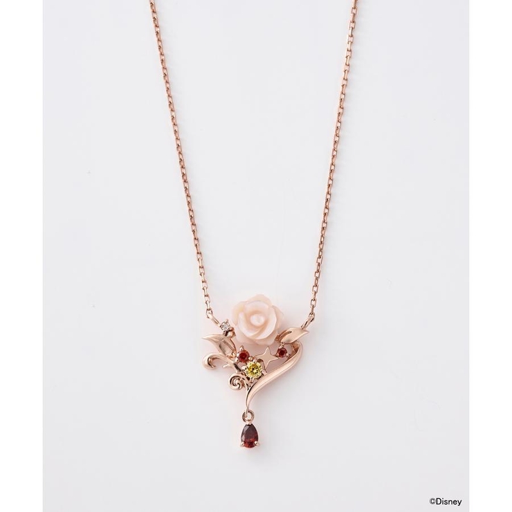 SILVER PGメッキ | ディズニーコレクション「プリンセス」シリーズ ネックレス (ベル) | Samantha Tiara