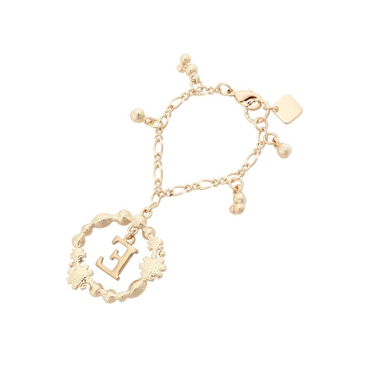 フラワーサークルイニシャルチャームＥ | & chouette | 詳細画像3 