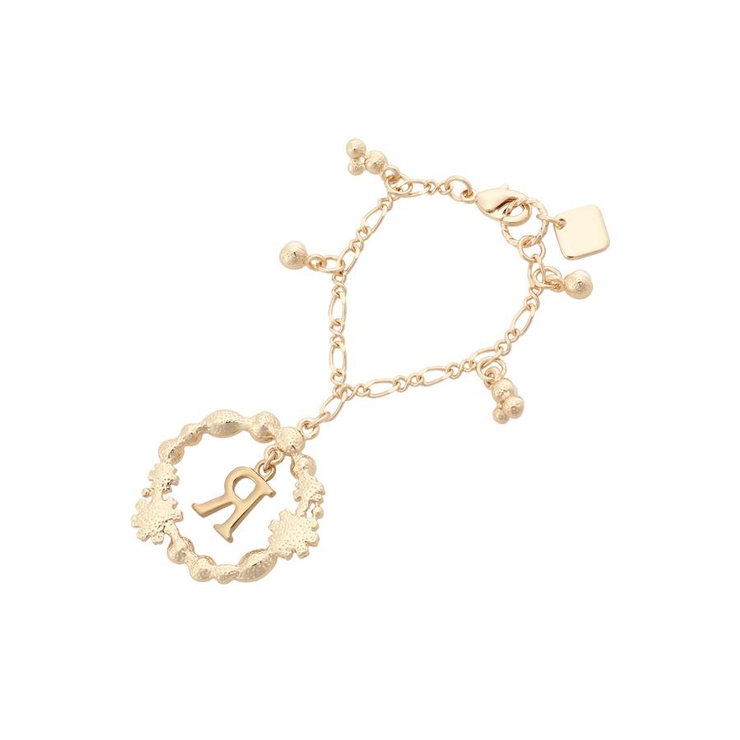 フラワーサークルイニシャルチャームR | & chouette | 詳細画像3 