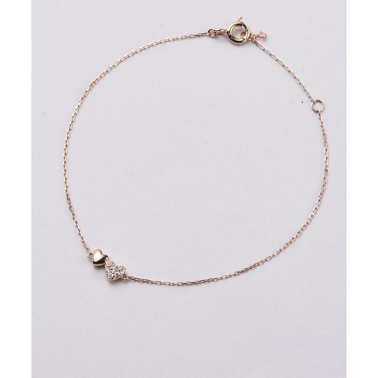 サマンサシルヴァのハートブレスレット SAMANTHA SILVA サマンサティアラ Samantha Tiara ハート 2連
