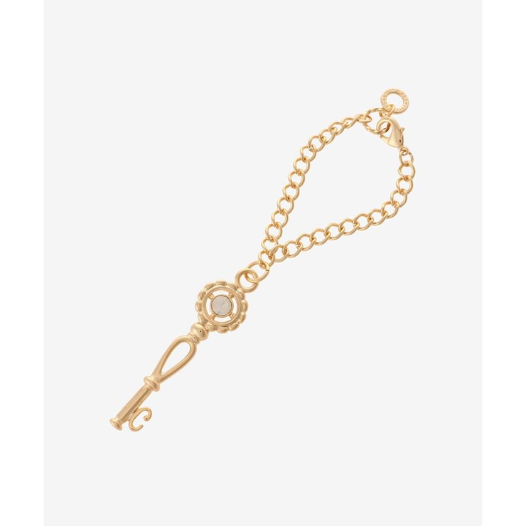 ゴールド | イニシャル鍵チャーム C | & chouette