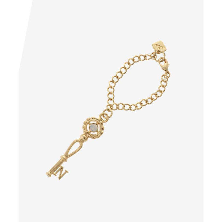 ゴールド | イニシャル鍵チャーム N | & chouette