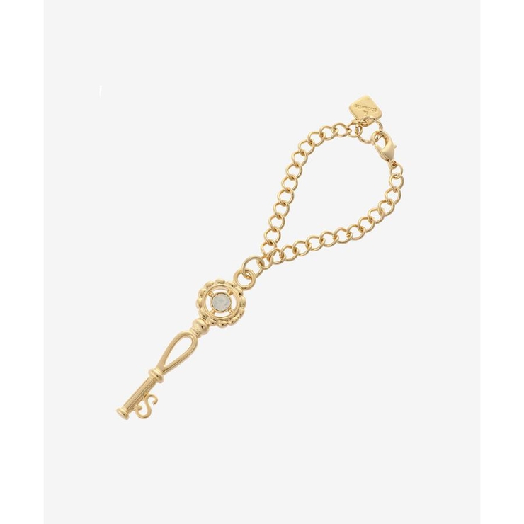 ゴールド | イニシャル鍵チャーム S | & chouette