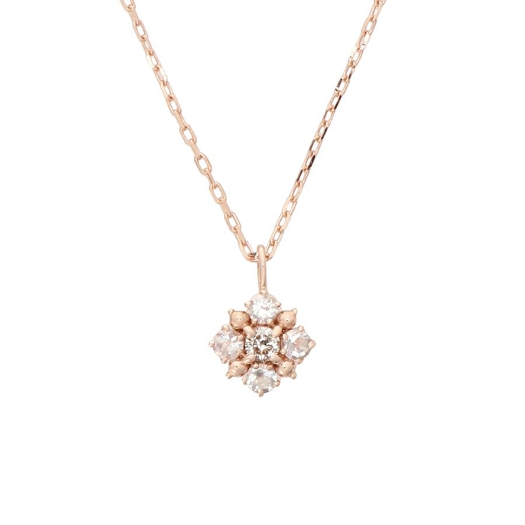 K10 PG | K10 PG ダイヤモンド・ムーンストーン ネックレス | Samantha Tiara