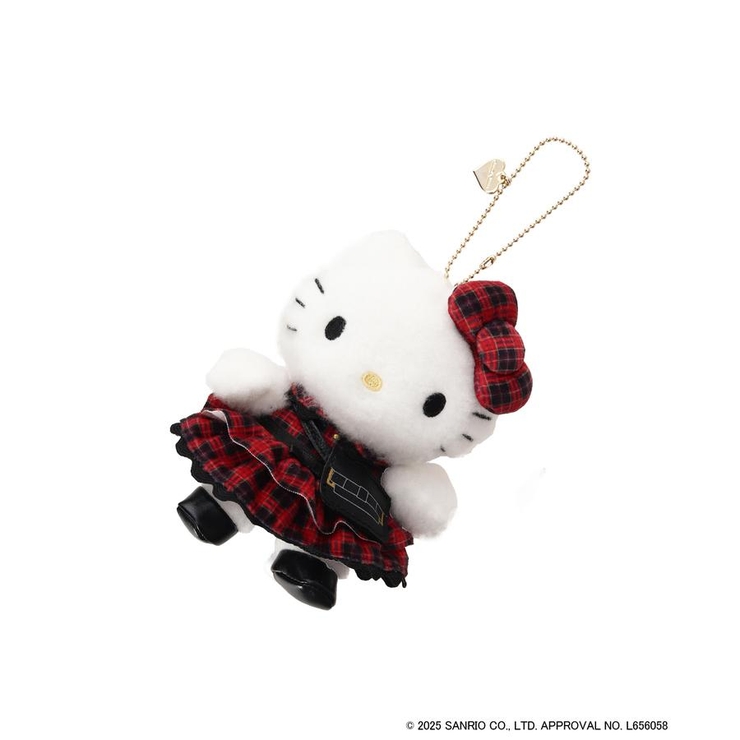 ブラック | 「ハローキティ」コレクション ぬいぐるみチャーム | Samantha Thavasa