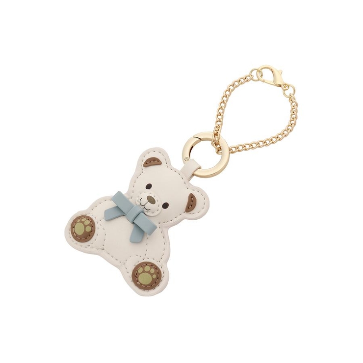 オフホワイト | ベアモチーフ ミラーバッグチャーム | Samantha Thavasa