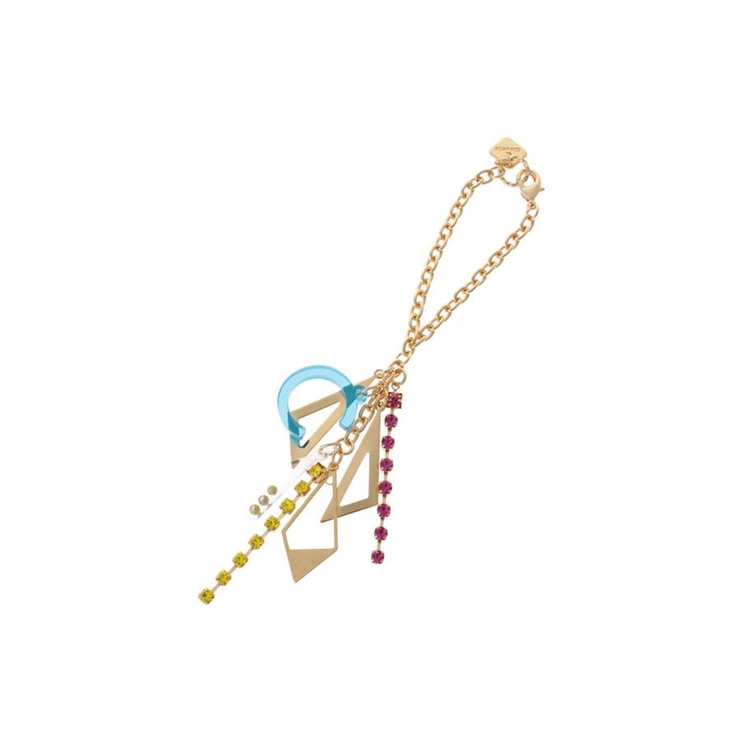 ライトブルー | アクリルイニシャルチャームC | & chouette