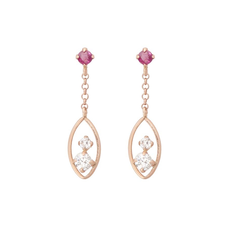 K10 PG | K10 PG ドロップピアス≪7月 誕生石≫ | Samantha Tiara