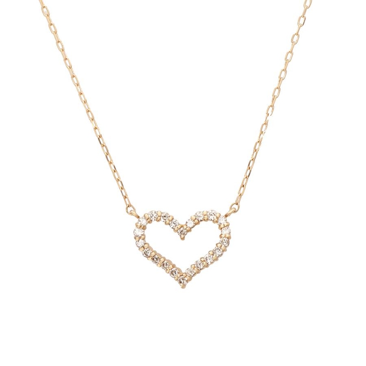 K18YG Infinity Love feel ネックレス[品番：STJW0014505