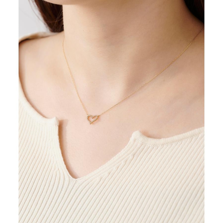 K18YG Infinity Love feel ネックレス[品番：STJW0014505