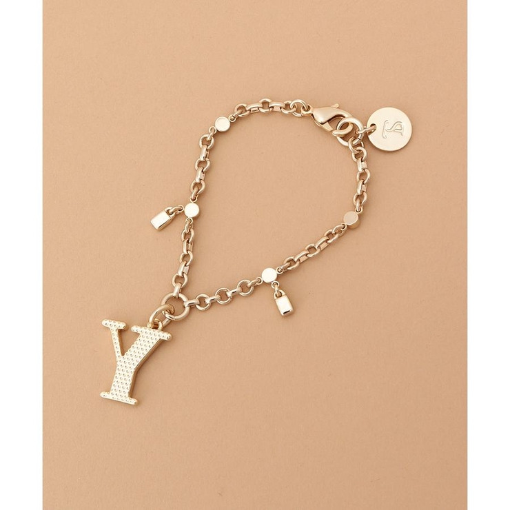 ビジューシンプルイニシャルバッグチャーム(Y) | Samantha Thavasa | 詳細画像4 