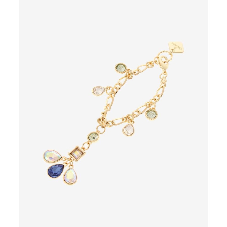 ブルー | しずくモチーフバッグチャーム | & chouette