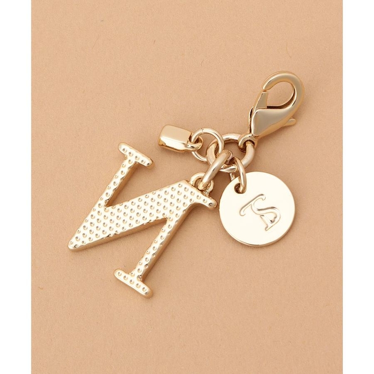 ビジューシンプルイニシャルファスナーチャーム(N) | Samantha Thavasa | 詳細画像1 