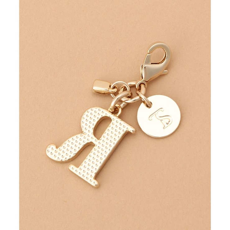 ビジューシンプルイニシャルファスナーチャーム(R) | Samantha Thavasa | 詳細画像1 