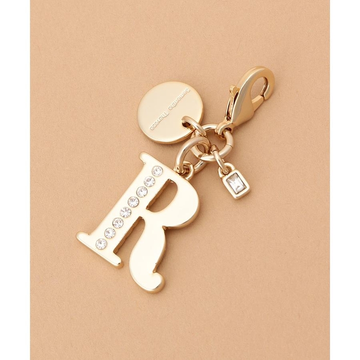 ゴールド | ビジューシンプルイニシャルファスナーチャーム(R) | Samantha Thavasa