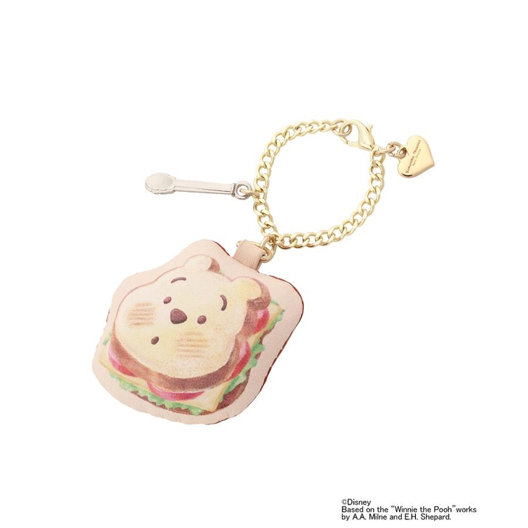 ゴールド | ディズニー『Nuiパン』コレクション「プー」バックチャーム | Samantha Thavasa Petit Choice