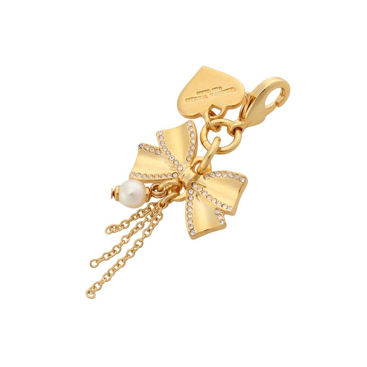 クリア | ガーリーリボン ファスナーチャーム | Samantha Thavasa Petit Choice